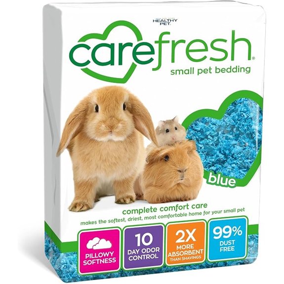 Carefresh Blue Natural Paper Small Pet Bedding Odor Control 50L