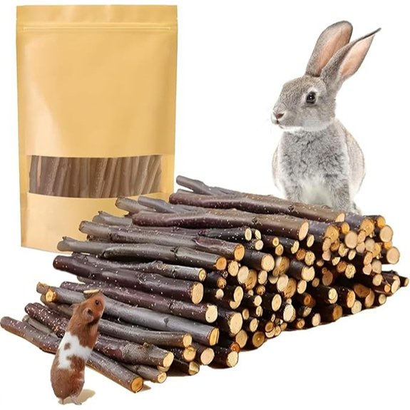 600g Organic Apple Sticks Small Animals Molar Treats