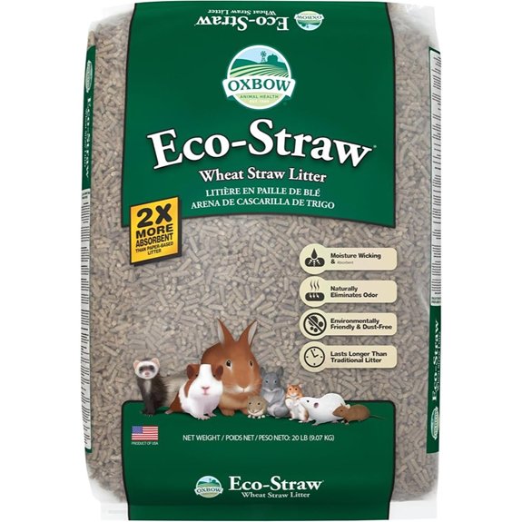 Oxbow Eco Straw Rabbit Litter Pellets Bunny & Ferret Litter USA 20 lb