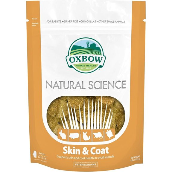 Oxbow Skin and Coat Support for Rabbits and Guinea Pigs