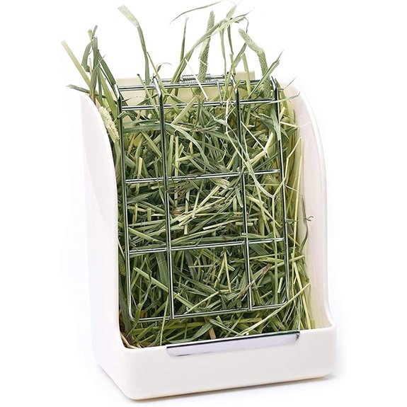 CalPalmy Hay Feeder for Rabbits Guinea Pigs Chinchillas