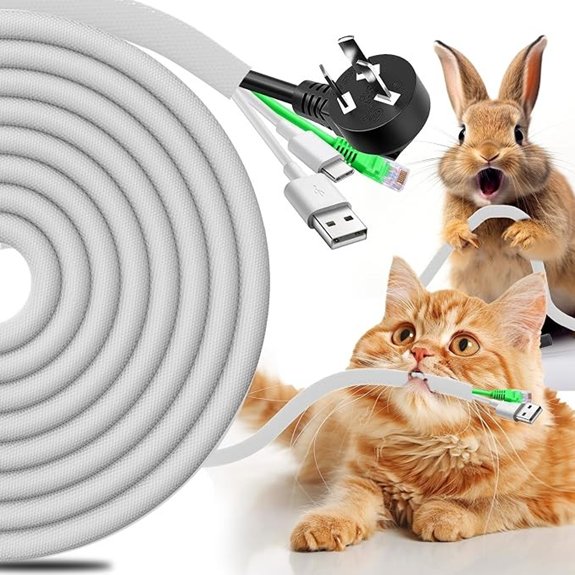 AIERSA Pet-Proof Braided Cord Protector