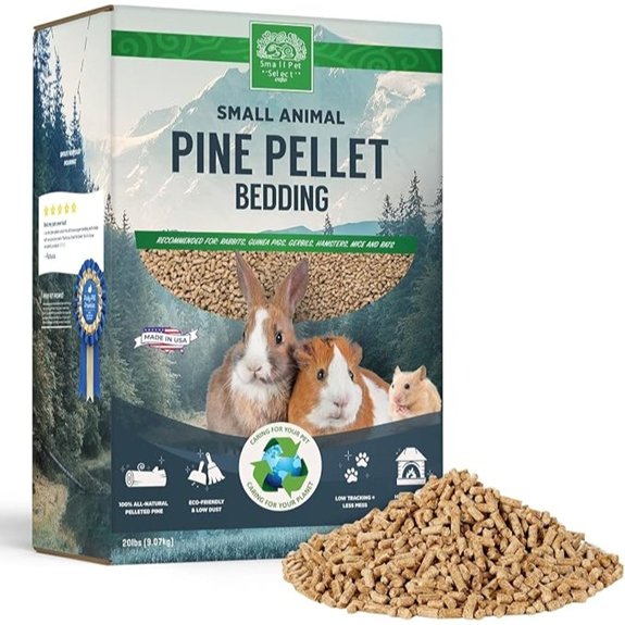 Small Pet Select Pine Pellet Bedding for Rabbits & Guinea Pigs 20 lb