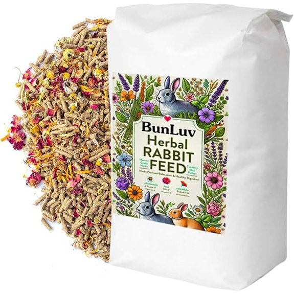 Pampered Chicken Mama Premium Herbal Rabbit Feed