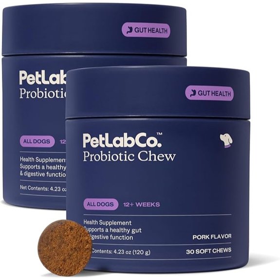 PetLab Co. Probiotic Chews for Dogs 30 Soft Chews 2-Pack