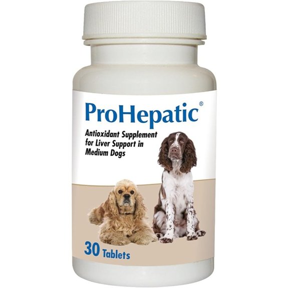 Prohepatic Liver Support Supplement for Medium Large Dogs (30 Tablets)