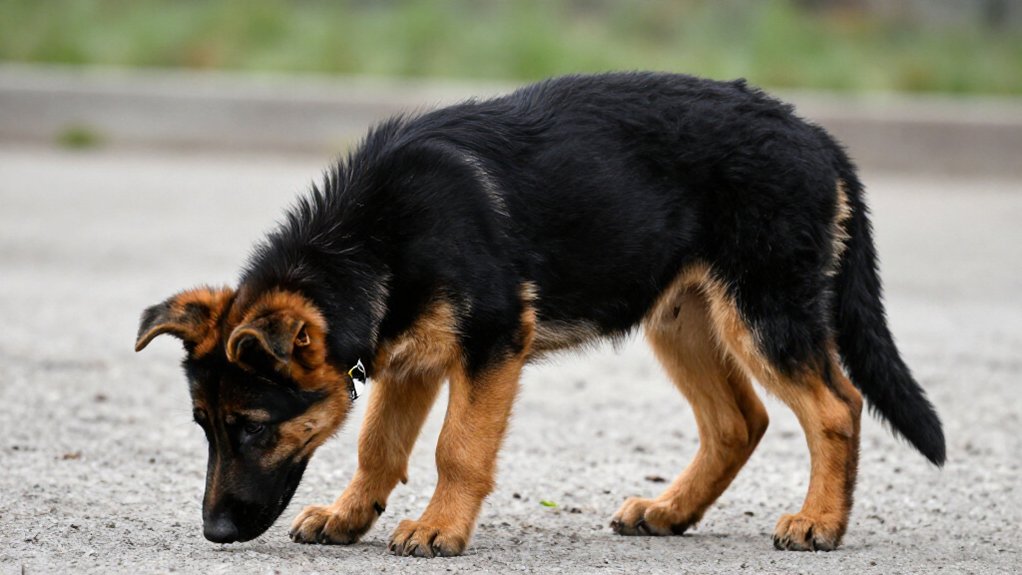 puppy coat color development