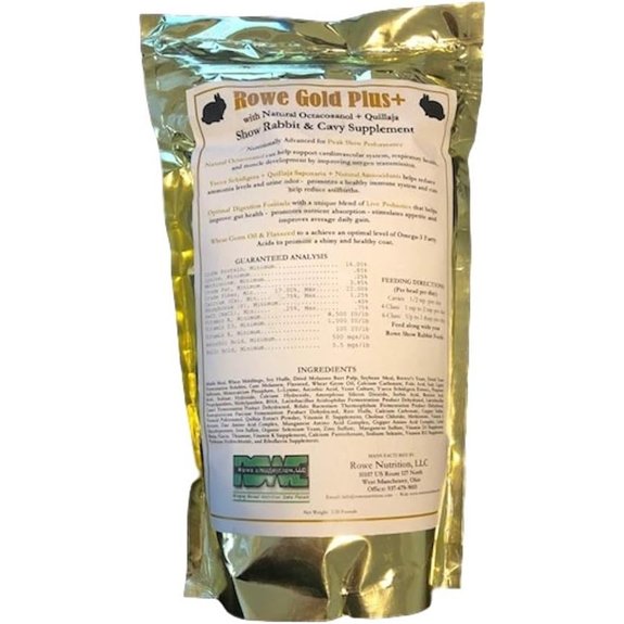 Rowe Gold Plus+ Rabbit & Cavy Supplement (2.2LB)