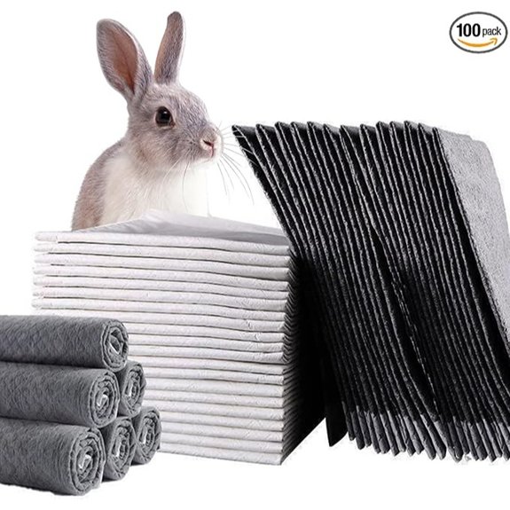 PINVNBY Rabbit Pee Pads and Cage Liners