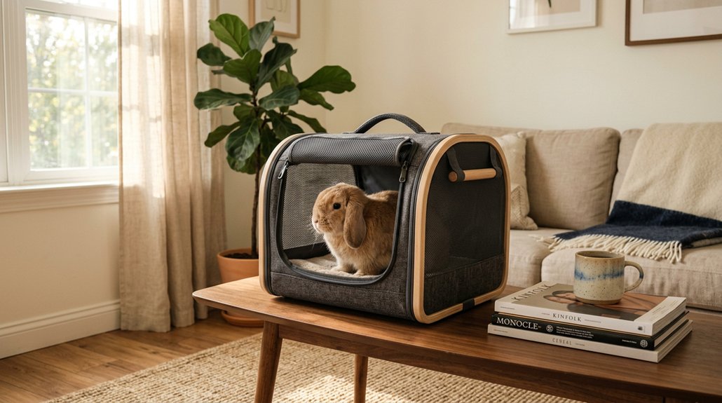 rabbit carrier pet friendly comfort
