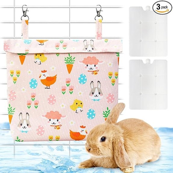 Rabbit Cooling Pouch with 2 Ice Boxes
