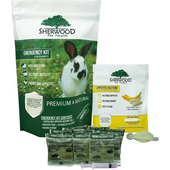 Sherwood Pet Health Rabbit Emergency kit and Bulk Recovery Food (Small kit)