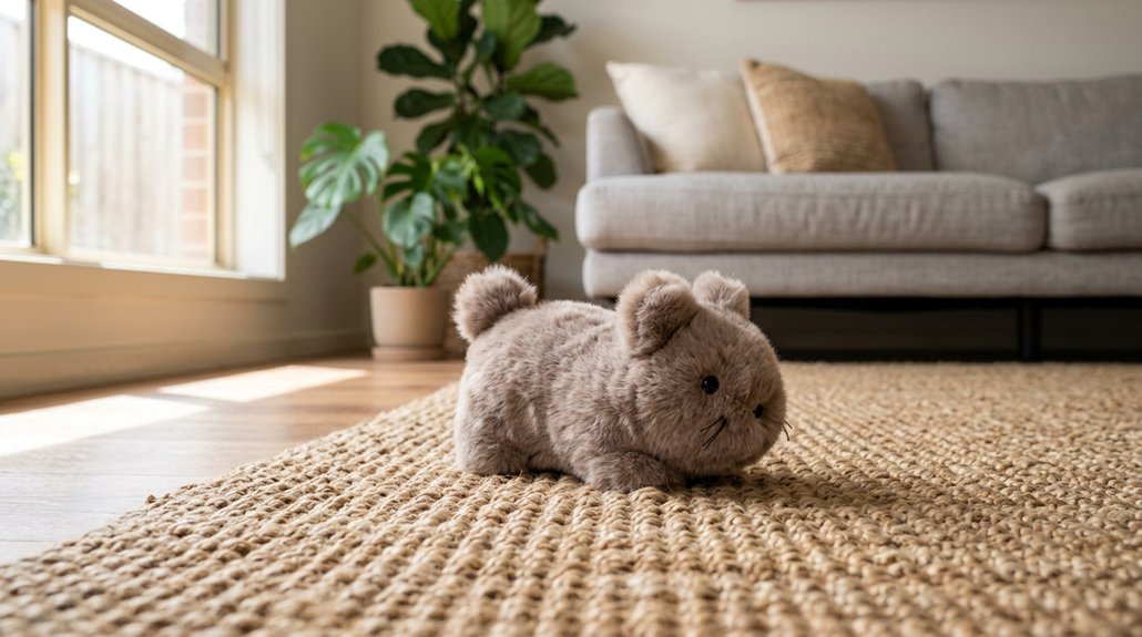 rabbit fur cat toy favorites