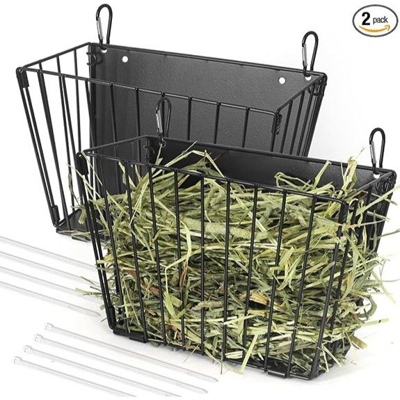 Rabbit Guinea Pig Hay Feeder Holder (2 Pack)