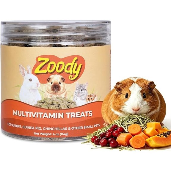 Zoody Multivitamin Vitamin C Timothy Hay for Rabbit Guinea Pigs 4 oz