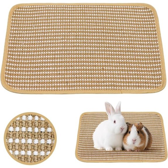 Rabbit Scratching Pad for Bunny Guinea Pig Cat