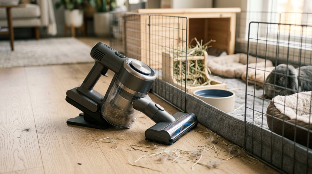 rabbit hair hay vacuum mastery