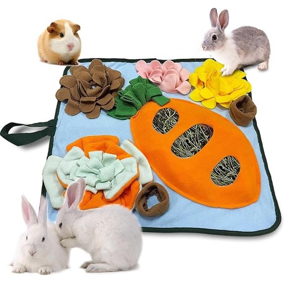 Rabbit Foraging Hay Feeder Mat (Size M)