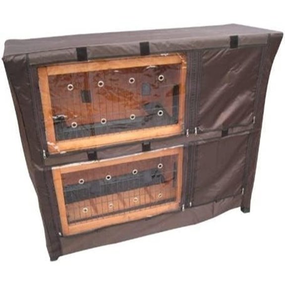 BUNNY BUSINESS Rabbit Hutch Covers (BB-48-DH)