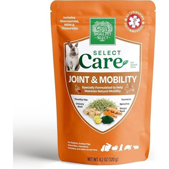 Small Pet Select Joint Mobility Support Supplement Rabbits 4.2 oz