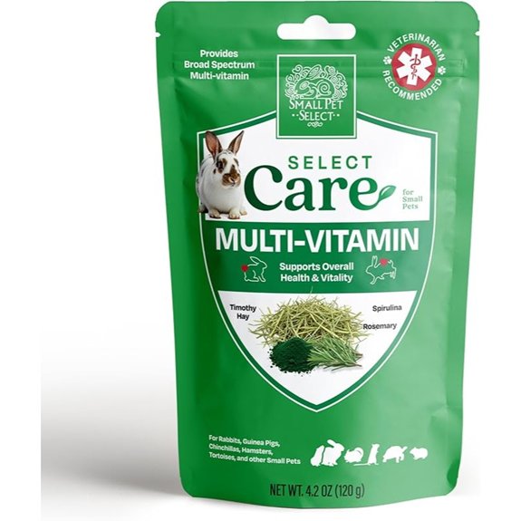 Small Pet Select Multivitamin Support Supplement Rabbits 4.2 oz