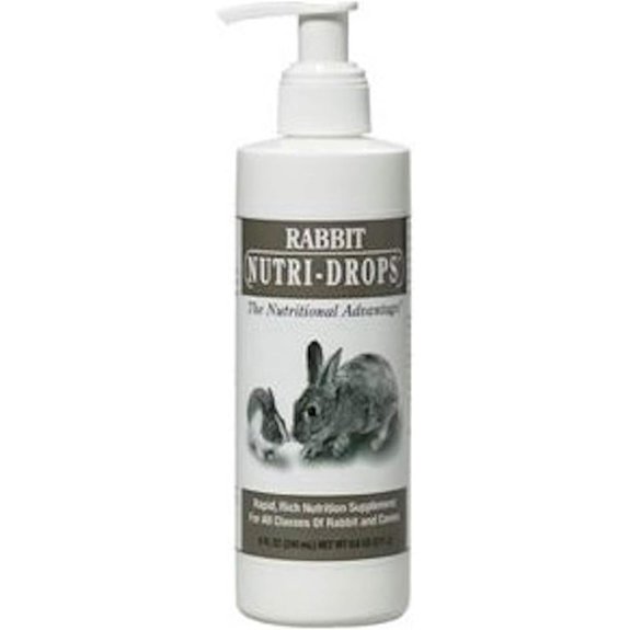Rabbit Nutri-Drops W/Pump 8Oz