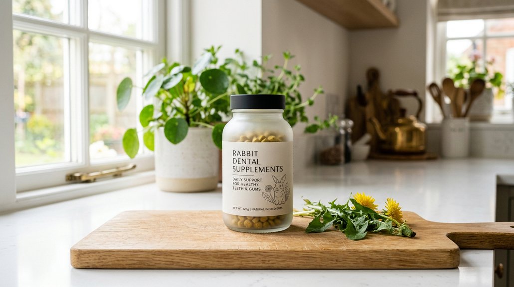 rabbit teeth health supplements