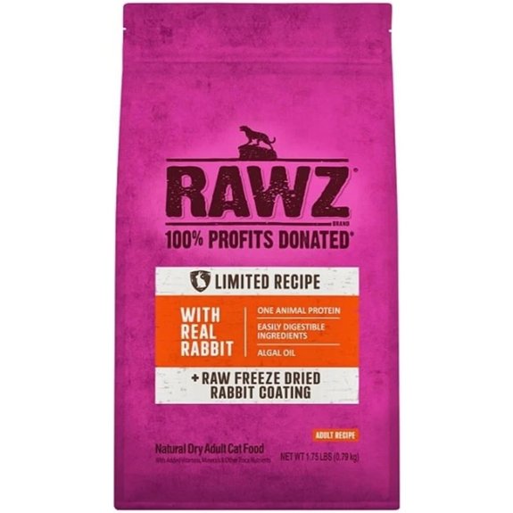 Rawz Real Rabbit Dry Food for Cats