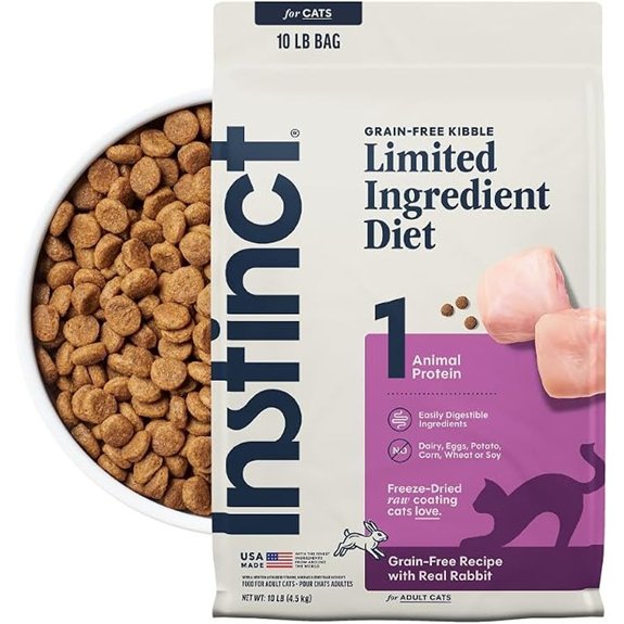 Instinct Limited Ingredient Diet Dry Cat Food Real Rabbit 10 lb. Bag