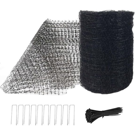 Feitore Deer Fence Netting 7x100ft Garden Net Bird Netting,Reinforced Edge