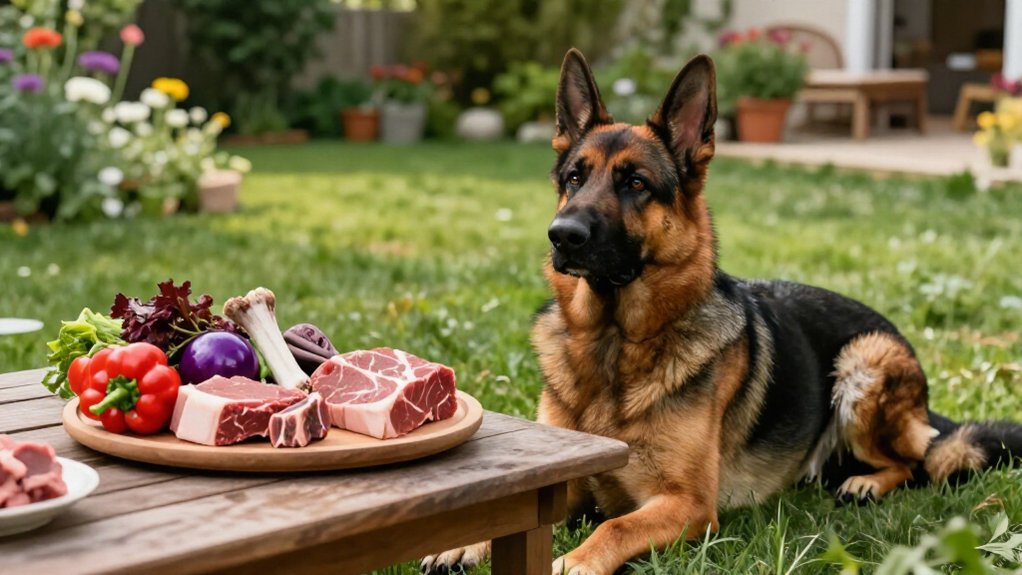 safe raw diet for german shepherds