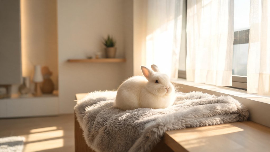 safely remove rabbit fleas