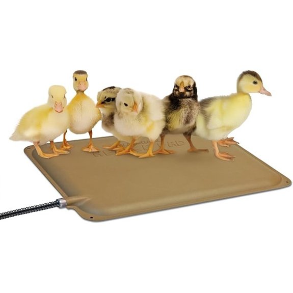 K&H Heating Pad Thermo-Peep Chicken Heating Pad for Brooders Safety Listed