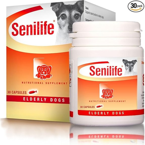 Senilife Cognitive Support Capsules for Senior Dogs (30-Pack)