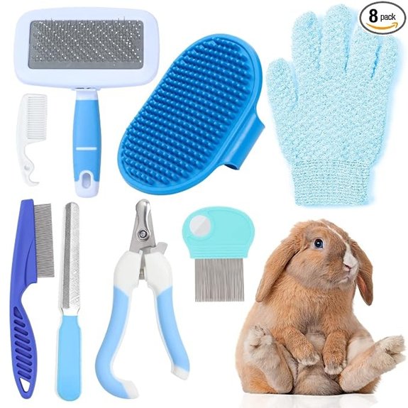 VCZONE Small Animal Grooming Set with Tools