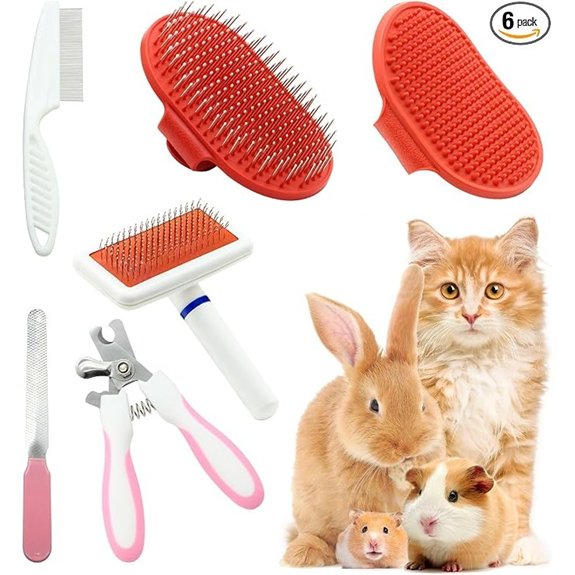 Cat Grooming Kit Set for Small Animals