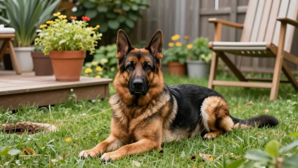 stop german shepherd bad habits