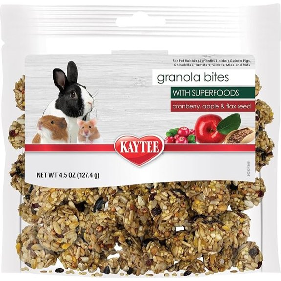 Kaytee Granola Bites with Superfoods for Small Pets