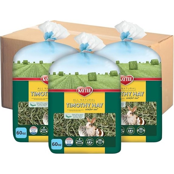 Kaytee Wafer Cut Timothy Hay for Rabbit & Guinea Pigs 180 Ounce