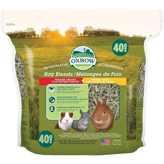 Oxbow Timothy & Orchard Blend Hay for Rabbits & Guinea Pigs