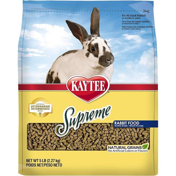 Kaytee Supreme Rabbit Food Unflavored 5 lb