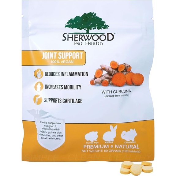 Vegan Joint Support by Sherwood Pet Health (100 Tablets - 50 Grams)