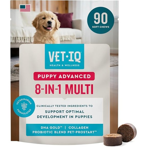 VetIQ Advanced 8-in-1 Puppy Multivitamin Supplement 90 Count