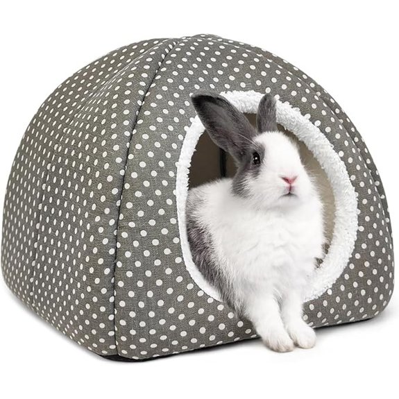 Rabbit Hideout Large Bunny Bed Washable Rabbit House