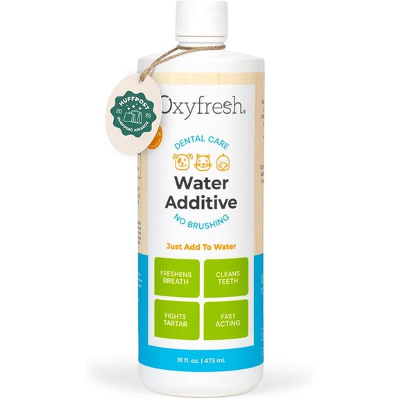 Oxyfresh Premium Pet Dental Care Solution Water Additive