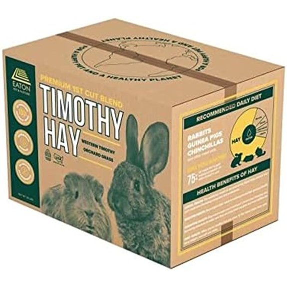 Eaton Pet and Pasture Western Timothy Hay Orchard Blend for Pets 25 Lb Box