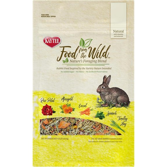 Kaytee Food from The Wild Rabbit Food 4 Pounds