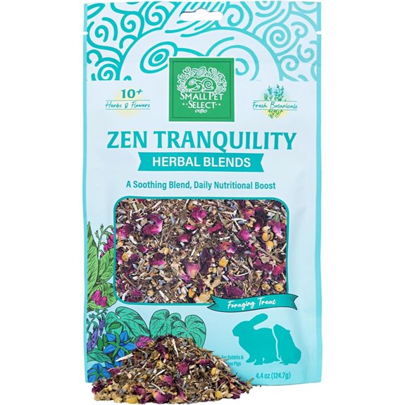 Small Pet Select Zen Tranquility Herbal Treat for Rabbits 4.4 oz